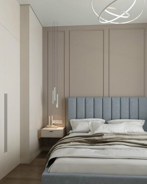 Уютный современный интерьер 1 комнатной квартиры. 03