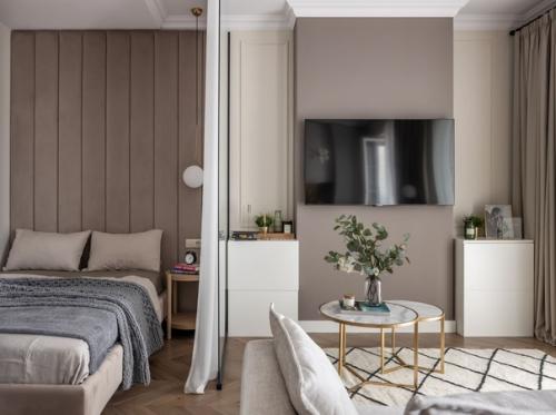 Перепланировка и дизайн однокомнатной квартиры. 06