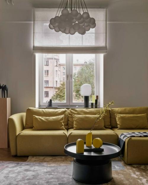 Дизайнер Юлия Грязнова оформила интерьер квартиры площадью 60 кв. 01