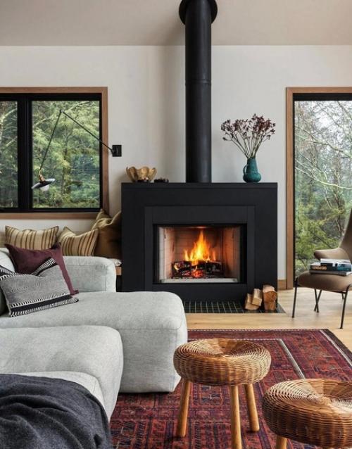 Шикарный интерьер загородного дома. 04