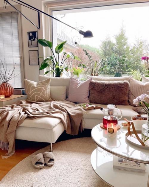 Гостиная - это место отдыха и расслабления. 01