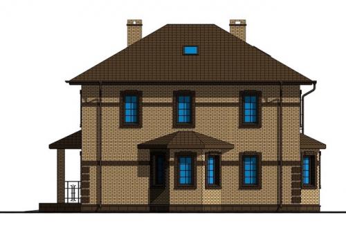 Элегантный двухэтажный дом. 07