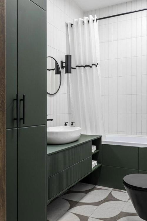 Микс фактур и сочных красок в двухкомнатной квартире. 09