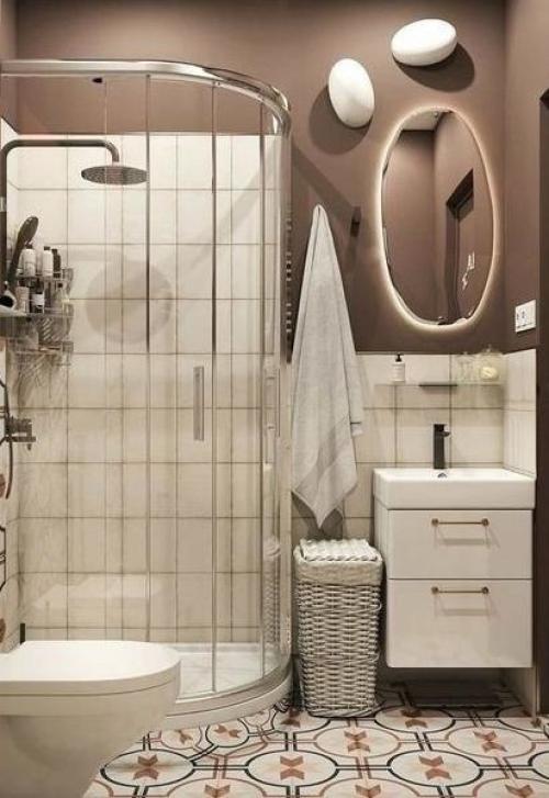 Небольшая квартира. В светлых оттенках. 01