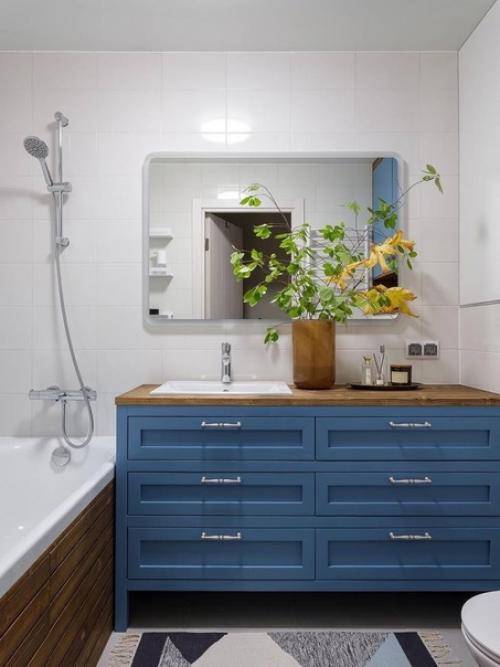 Разноцветная квартира в Москве. 07