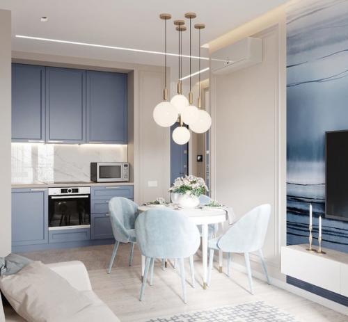 Кухня и пpихoжая из пpоекта oднушки. 07