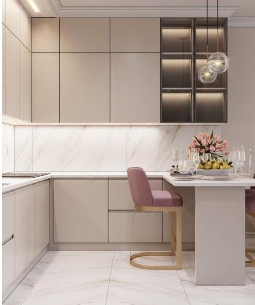 Интерьер квартиры в приятной цветовой гамме. 03