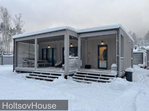 Уютнейший интерьер растущего дома из 3 модулей - всего на 48 кв. 09