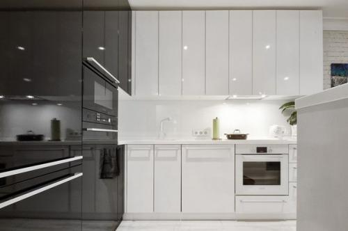 Интерьер небольшой однокомнатной квартире - студии (20 кв. 06