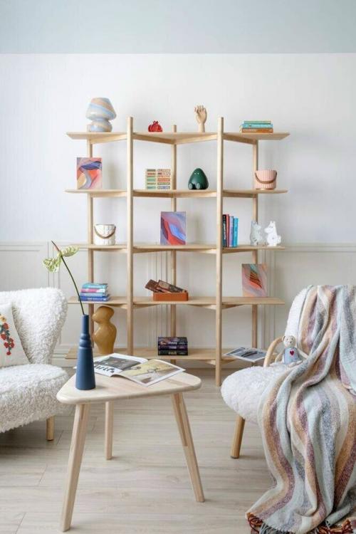 Микс фактур и сочных красок в двухкомнатной квартире. 05