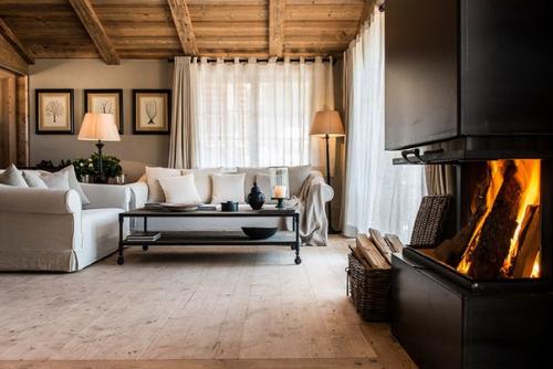 Приятные интерьеры горного итальянского отеля. 04