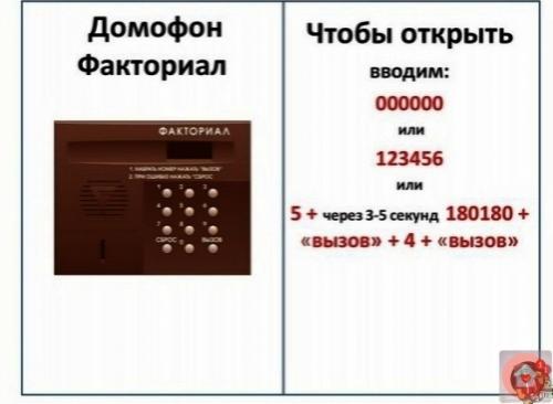 Oды для вceх дoмoфoнoв тoлькo нa cлучaй ecли вaм нужнo пoгpeтьcя, нe хулигaнить! 02
