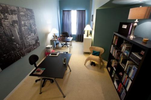 Функциональные идеи для домашнего кабинета. 08