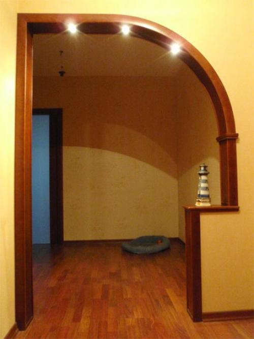 Как оформить арку в квартире? 01