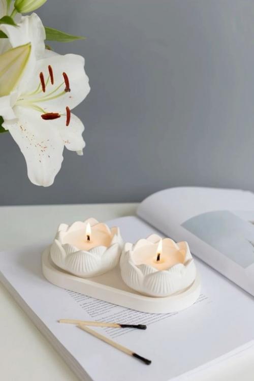 Изделия из гипса для интерьера: нежные украшения вашего дома. 01