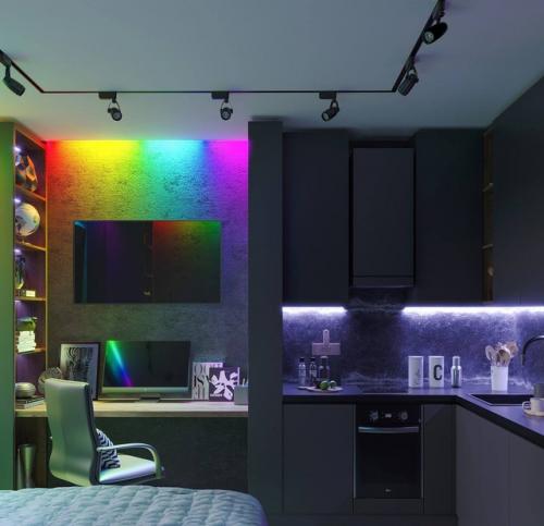 Квартира площадью 22 квадратных метра.