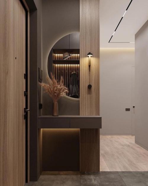 Потрясающая квартира. С большим количеством деревянных деталей. 08