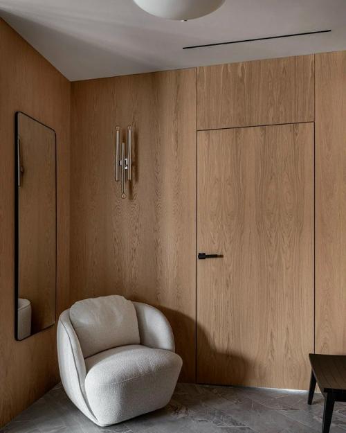 Реализованный интерьер квартиры, площадью 97, 3 кв. 06