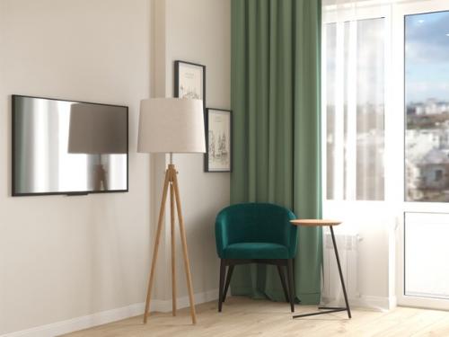 Показываю спальню из проекта в предыдущем посте! 01