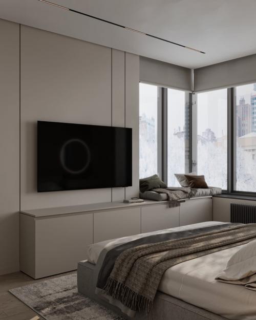 Новый год хочется начать с этой спальни из нашего проекта в Ижевске. 03