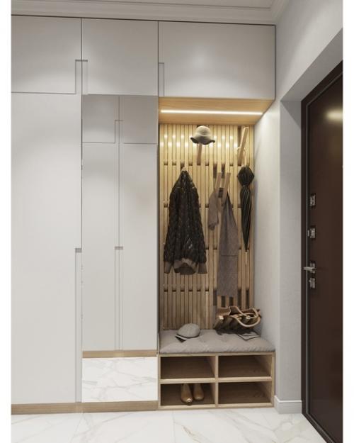 Дизайн - проект двушки, площадь 59, 47 кв. 04