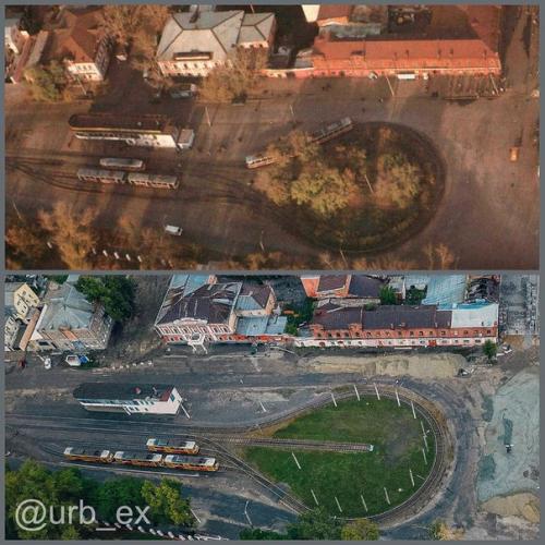 Набор открыток Барнаул с Птичьего Полета четверть века спустя. 02