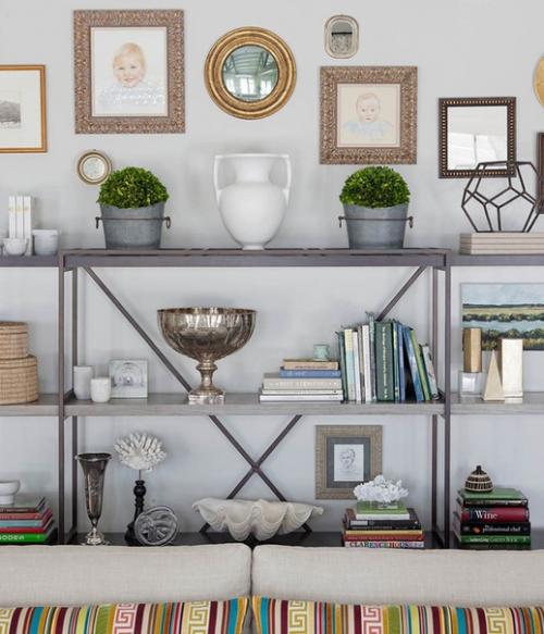 Разнообразие принтов в декоре этого загородного дома в США поражает //01. 02