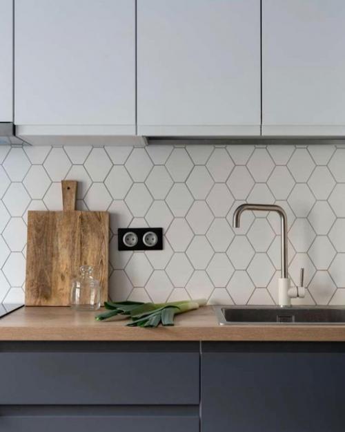 Интерьер кухни, площадь 8, 2 кв. 04