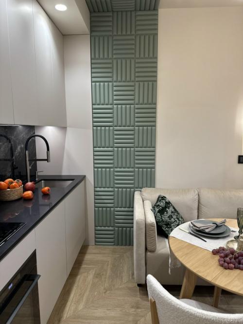 Интерьер маленькой квартиры - студии почти 22 м 2 в Москве. 01