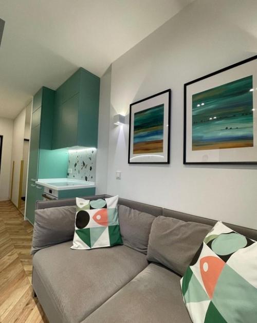 Интерьер кухни - гостиной. 01