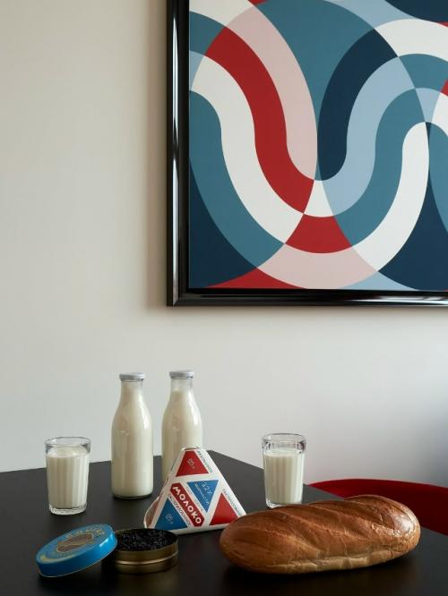 Интерьер двухуровневой квартиры - ячейки. 04