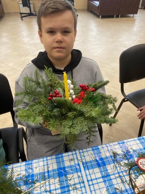 19 января в торбеевском районном доме культуры прошел мастер - класс по изготовлению рождественского украшения. 03