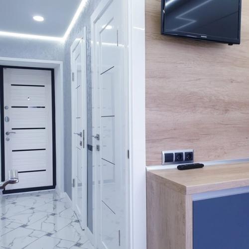 Ремонт двухкомнатной квартиры в сине - голубых тонах! 08