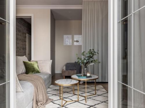 Перепланировка и дизайн однокомнатной квартиры. 05