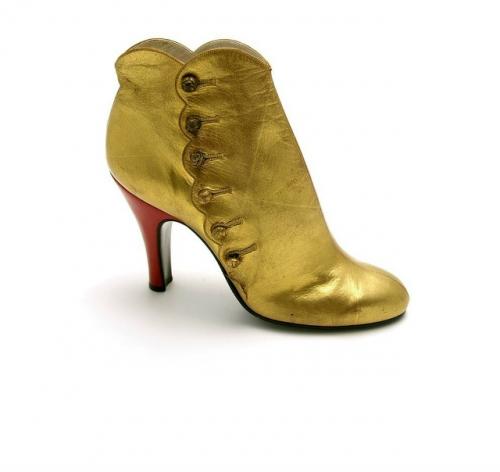 Андре Перуджа - мастер, который превратил туфли в маленькие скульптуры. 08