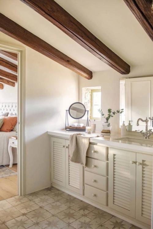 Интерьер в стиле Прованс для деревенского дома в Испании. 08