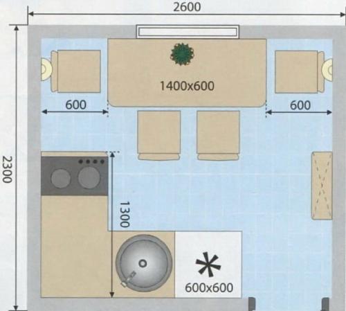 Кухня на 6 кв. 02