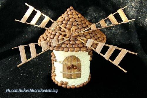 Декоративная мельница своими руками. 07