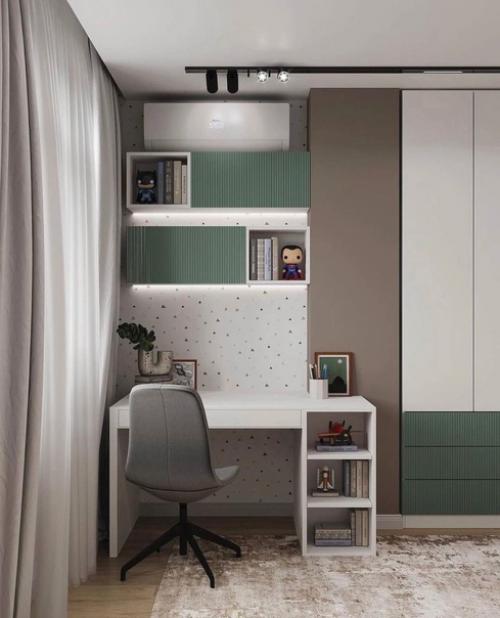 Интерьер детской комнаты. 02