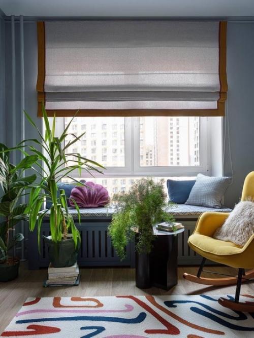 Разноцветная квартира в Москве. 02