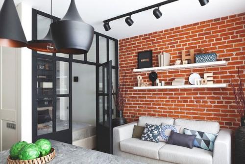 Дизайн - проект квартиры 33 кв. 07