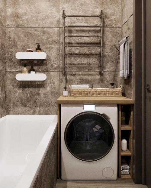 Прекрасный дизайн ванной комнаты. 03