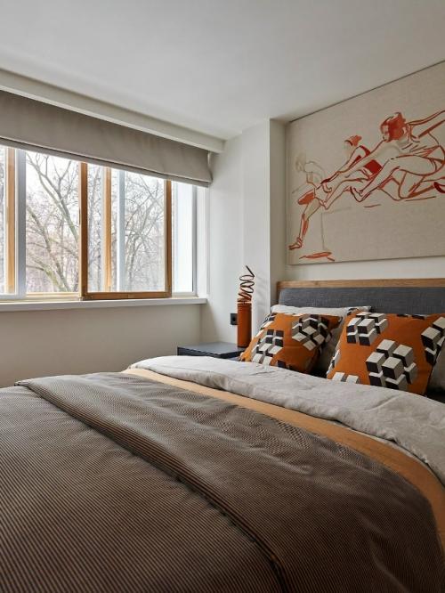 Интерьер двухуровневой квартиры - ячейки. 06