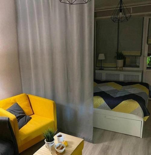 Грамотный и очень стильный пример ремонта в однушке. 06