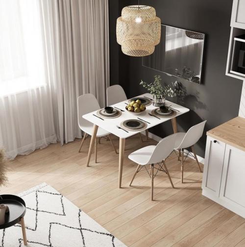 Интерьер кухни - гостиной. 06