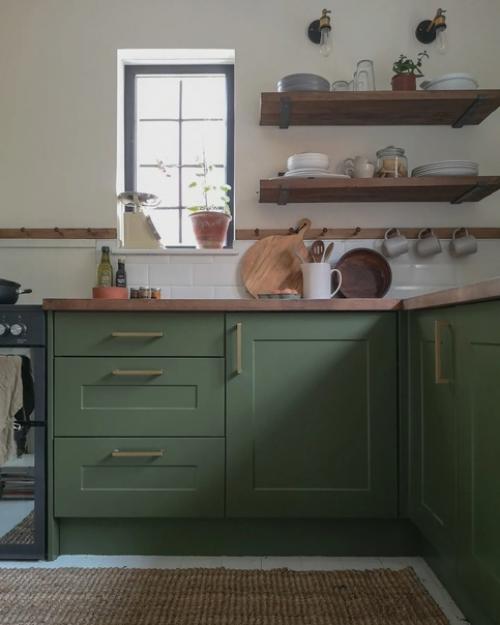 Уютный скандинавский дом с винтажным характером. 02