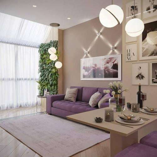 Однушка 50 кв м.