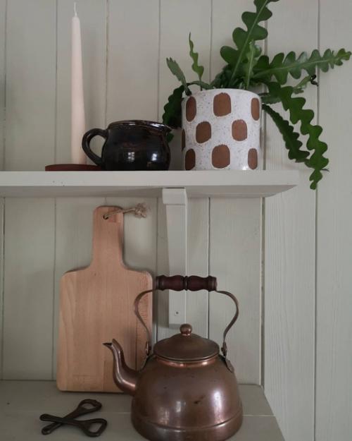 Уютный скандинавский дом с винтажным характером. 01