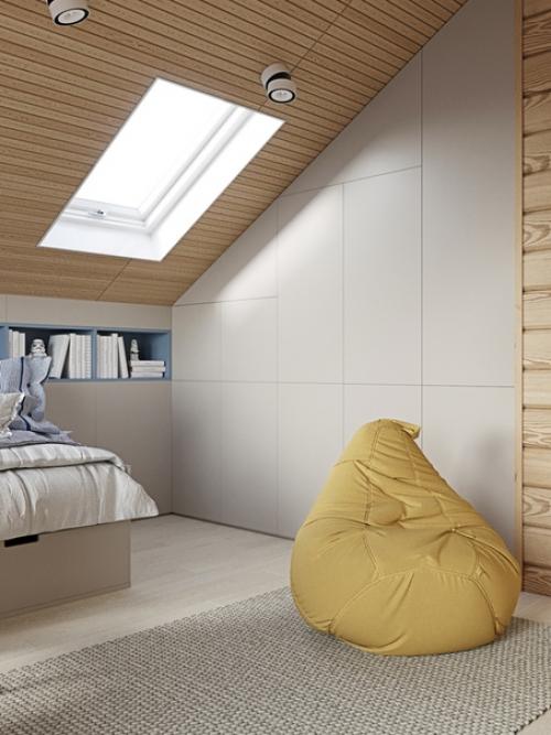 А это интерьер десткой мальчика для нашего серийного проекта сп - 4. 04