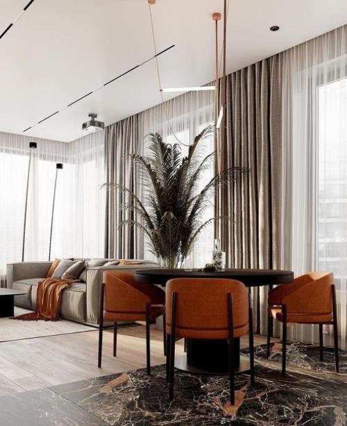 Потрясающая квартира. С большим количеством деревянных деталей. 02